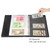 MUDOR Currency Album, 90 Pockets Banknote Collection Book for Bills,Blue