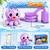 Upgraded Octopus Water Table Pump with Huge Water Output, 3H Non-Stop Fun for Step 2, Rechargeable Water Pump for Water Table, Water Table Accessories for Kids, Toddlers Summer Water Toys (Pump Only)