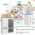 2 Pack 3-in-1 HEPA Replacement Filter Compatible with Pure Enrichment PureZone Air Purifier Part No. PEAIRPLG