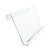 Qsxou Treadmill Tablet Holder, Exercise Bike Reading Stand,Acrylic Book Holder, Clear Acrylic Stand for Tablet, Magazines and Books（8.5 * 9.5 * 2.8 Inches