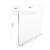 Qsxou Treadmill Tablet Holder, Exercise Bike Reading Stand,Acrylic Book Holder, Clear Acrylic Stand for Tablet, Magazines and Books（8.5 * 9.5 * 2.8 Inches
