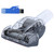 Upgraded Pet Hair Power Brush Tool Attachment for Shark Navigator Lift-Away Deluxe Upright NV360 NV350 NV352 NV356E NV370 NV22L UV420 UV410 UV440 Vacuum Replacement Parts Numbers 119FFJ Gray