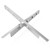MOFINO Stove Gap Covers 316 Stainless Steel,2 Pack Stove Gap Filler,Heat Resistant Stove Gap Guards,Oven Side Gap Filler,Between Stove and Counter Slide In Range Trim Kit for Kitchen,23.6-26“ Silver