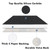 6 Inch 5000 Grit Sanding Disc, GOH DODD 25 Pieces Wet Dry Sandpaper Hook and Loop Sanding Pads Silicon Carbide Sand Paper for Random Orbital Sander Auto Metal Glass Resin Wood Polishing Sanding