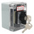 KEYMOO 40A Rotary Changeover Switch with Removable Key Lock, 660V 3 Position 2 Phase 8 Terminals, 2-Way 2NO 2NC Universal Selector Switch with Enclosure 26-40F/D202.2YTWB