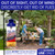 2 Fly Traps Outdoor Fly Trap for Patio with 4 Non-Toxic Dissolvable Bait Refills and 12 Sticky Ribbons. Reusable Hanging Bug Catcher Killer for All Filth Flies for Outside Bug Control Yard Ranch