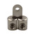 ZOOKOTO Classic Dual 2/0 Gauge Inputs to 5/16-Inch Ring Terminal Reducer Silver