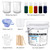 Eco Resin Casting Powder - 100oz / 2800g Fast Cured Plaster Casting Powder for Beginners - 20~30 Minutes Demold, Easy Mixing Water Activated Eco-Friendly Casting Resin for DIY Crafts Making, Home Art