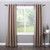 Rolando 5/8" Room Darkening Rod Set 28-48" Dark Bronze