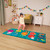 B. toys – Tumbling Mat – Gymnastics Mat for Kids – Numbers, Animals, Hopscotch Game – Folding Gym Mat – 3+ Years– Hop – n – Count Mat