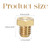 Lot 20 M6x1mm Flush Low Profile Zerk Grease Fittings Plug Flat Hex Head Thread Mount Metric Male Straight Nipple Machine Tool Accessory Greasing