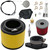 ENGICARB TRX350 Carburetor Kit Fit for Honda Rancher 350 TRX350FE TRX350FM TRX350TE TRX350TM 2000-2006 4 Stroke ATV with Air Filter & Oil Filter & Intake Pipe & Choke Cable Replace 16100-HN5-M41