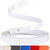 ZYJT Marble Edge Banding 1 1/2" x 25ft Non Glued PVC White Edge Banding High Glossy Edge Banding for Table Cabinet Furniture