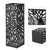 SONGMICS Umbrella Stand, Umbrella Holder for Entryway, Steel Square Umbrella Rack Organizer Freestanding, for Canes Walking Sticks, with a Detachable Drip Tray, 4 Hooks, Black ULUC48B