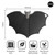 OTOTO Cutting Board - Wooden & Plastic Cutting Boards for Kitchen, Fun & Spooky Kitchen Gadgets, Housewarming & Goth Gifts, Dishwasher Safe (Bat, Plastic)