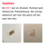 Raconvolo Adhesive Ceiling Hooks 4 Pack Stainless Steel Sticky Pad Eye Plate Snap Hooks Wall Hooks Wind Chime Hanger for Hanging Plants Wind Spinners Decorations in Bathroom Kitchen Porch RV No Drill