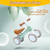 INFANZIA Baby Balance Bike for 12-36 Month Boys Girls, 1 Year Old Toddler First Bike No Pedal with Adjustable Seat, Infant 4 Wheels Bicycle Ride On Toys Kids First Birthday Gifts (Green) INFANZIA Baby Balance Bike for 12-36 Month Boys Girls, 1 Year Old Toddler First Bike No Pedal with Adjustable Seat, Infant 4 Wheels Bicycle Ride On Toys Kids First Birthday Gifts (Green)