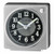 SEIKO Fuji II Bedroom Alarm Clock, Silver