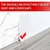 Vinyl Wall Base Baseboard Molding Trim 6" Flexible Self Adhesive Rubber Wall Base Moulding Trim Peel and Stick Design, 6 Inch x 20 Feet, White
