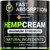 Hemp Cream - Maximum Strength Lotion - Gel with Arnica, Glucosamine, MSM, Menthol, Aloe Vera, Hemp Oil, Turmeric - Fast Absorption, Long-Lasting, Non-Greasy, Pleasant Scent, Lightweight - 4.1 OZ