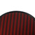 Modengzhe Center Caps for Rims,62mm Wheel Rim Hub Cover 63mm Lug to Lug w Black ABS Base Red Carbon Fiber Pattern Top,Pack of 4