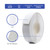 FAKILO PVC Edge Banding 2 inch x 50ft Veneer Edge Banding White with Hot Melt Adhesive Pre - glued Iron on Edging Tape Trim for Cabinet Plywood Repairs and Furniture Restoration