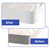 FAKILO PVC Edge Banding 2 inch x 50ft Veneer Edge Banding White with Hot Melt Adhesive Pre - glued Iron on Edging Tape Trim for Cabinet Plywood Repairs and Furniture Restoration
