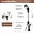 RESTMO Heavy Duty Metal Hose Wand, Watering Wand for Garden Hose