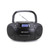 Emerson Portable CD Player Boombox with Cassette Player Combo, Tape Recorder, AM/FM Radio, AUX, Headphone Jack, Dual Speakers, AC/DC & Battery Operated - Stereo System for Home, Indoor & Outdoor Use