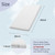 Lisara Pack and Play Mattress, 38 x 26 Pack N Play Mattress for Babies and Toddlers, Dual Sided Gel Memory Foam Waterproof, Removable and Breathable Ice Silk Cover