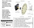 Clock Parts High Torque Quartz Clock Movement (Silent Sweep) Extended Shaft for Long Hands - Extra Long 15/16" Threaded Shaft, Non Ticking, Clock, Clock Mechanisim