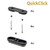 Wagner QuickClick Tandem Chair Glides – Set of 4 for Screwing On; 'Ultra Soft' Diameter 39 x 12 mm – 15781700