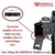 Imperial Mailbox Systems Door Hinge Size 6 Screw Holes Black (Small)