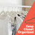 Ivory Velvet Hangers 100 Pack – 360° Swivel Hook, Non-Slip and Space Saving Hangers, Heavy-Duty 11 lbs Weight Capacity - Smooth Velvet Finish for Crease-Free Clothes and Effortless Closet Organization