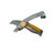 Zeluga 19-524 Fixed Blade Utility Knife with Die Cast Aluminium Housing, Quick Blade Change, 10 Blades Included