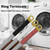 3 Prong Dryer Cord 8 FT, NEMA 10-30P to 3-Wire Appliance Cord, 30-Amp, 3 Wires with Eyelet Connectors, 10 Gauge Copper Wire, Grey Cable