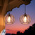 ALL FORTUNE Battery Operated Hanging Chandelier Outdoor, Set of 2 with Remote, No Wiring, Boho Copper Wire Beaded Pendant Light, IP55 Weatherproof, Dimmable Timer, for Gazebo Pergola Porch Patio Decor