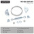SANKINS Anti-Sag Gate Kits for Wooden Fence, Zinc Plated Steel, Gate Support Cable Kit Hardware, Gate Sag Frame Kit Hardware for Wooden Fence, Wood Gate Door Repair Kit for Outdoor, 1 Pack, Silver