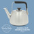 Sur La Table Kitchen Essentials 2 Qt Heavy Gauge Brushed Stainless Steel Whistling Tea Kettle – Durable Stovetop Kettle