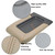 NHILES Center Console Lid Replacement Kit for 1999 2000 2001 2002 2003 2004 2005 2006 2007 Silverado/Avalanche/Suburban/Sierra/Yukon Replaces Number 19127364, 19127365, 19127366 (Beige)