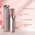 Facial Hair Remover for Women - as Seen on TV Painless Face Shaver - Electric Hair Removal Device for Face Lips Peach Fuzz with Light (Blue)
