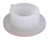 Icon 12477 Spin Fitting, Raised, 1/2" FPT, White