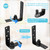 2Pack,Upgraded Heavy Saloon Door Hinges,Cafe Door Hinges,Self-Return Double Swinging Door Hinge,Bar Door Hinge,Swinging Door Hardware,304 Stainless Steel,88Lbs Load_Bearing,Easy Installation