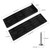 NOVINO 8PCS Boat Trailer Bunk Slides Pads and 2PCS Boat Trailer Slide Bunk Enders for Launching& Loading on/Off Easier, 3" x 10" Black Glides Slicks