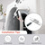 EUDEMON Baby Safety Washer/Dryer Door Stopper,Front Load Washer Door Prop for Kids, Child Washing Machine Door Holder, Safety Door Lock for Washer & Dryer (1 Pack,White)