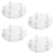 Replacement for Vormax Toilet Tank Silicone Flapper Seal Gasket 3'' - Fit for American Standard 7381424-100.0070A (4 Pack)