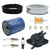 Anxingo 15400-PLM-A02 Oil Filter 17210-Z6L-010 Air Filter Kit Replacement for Honda GX630 GX660 GX690 GX630R GX660R GX690R GX630RH Engine, Replaces 16200-Z6L-003H 16700-Z6L-003