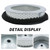 Anxingo 15400-PLM-A02 Oil Filter 17210-Z6L-010 Air Filter Kit Replacement for Honda GX630 GX660 GX690 GX630R GX660R GX690R GX630RH Engine, Replaces 16200-Z6L-003H 16700-Z6L-003