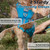 Wuffley Escape Proof Dog Harness and Leash Set, Lightweight Dog Harness with Lift and Assist Handle, No Pull Reflective Pet Vest for Small Medium Dogs, Ideal for Puppy Walking and Training (Blue, S)