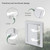 Vent Systems White ABS Plastic Access Panel 6 x 8 Inch (Cut-Out) - Access Door for Drywall, Wall, Ceiling - Electrical, Plumbing Service Wall Hole Cover - Inspection Door - 6.6 x 8.6 Inch (Outer)